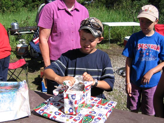 2006 family reunion in Yellowstone National Park
